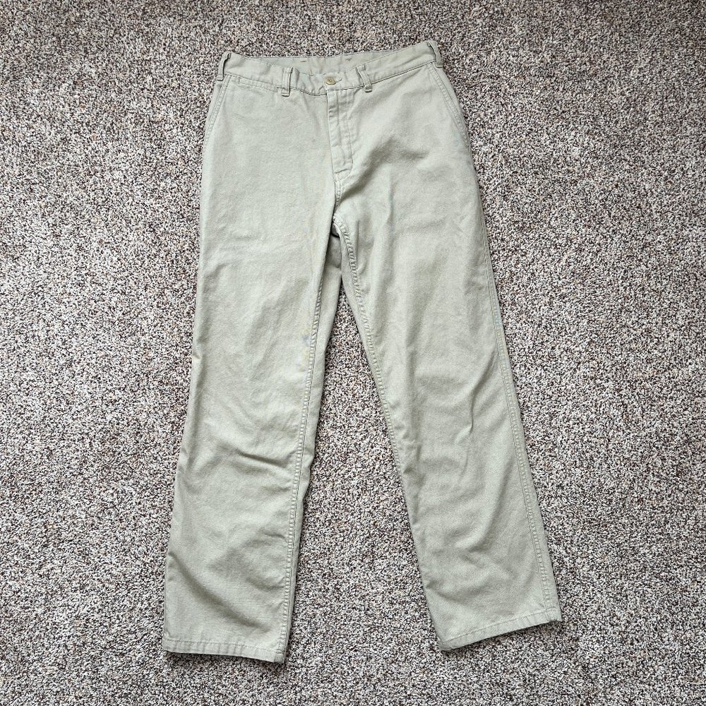 Patagonia Mens Regular Fit Duck Pants - Organic Cotton - Sz 32 - Measured 32x31
